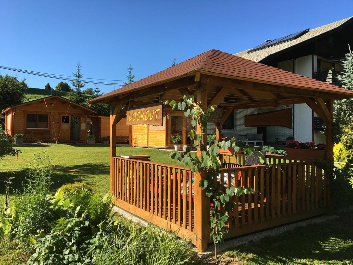 Lookout Resort Tiny House Rovte Exteriér fotografie